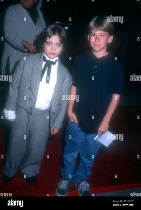 Pasadena, California, USA 15th January 1996 Actor Andrew Lawrence and ...