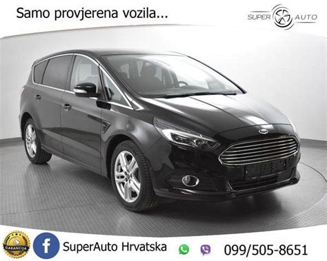 Ford S Max 2 0 TDCI Aut Titan 241 KS NAVI LED KAM SHZ DAB TEM 2019 God