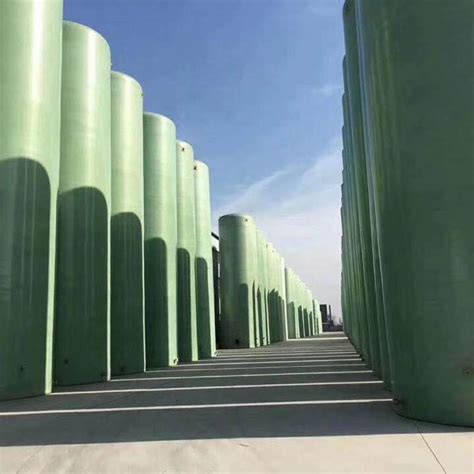 Secure Frp Grp Vertical Storage Tanks For Safe Containment Of Hazardous