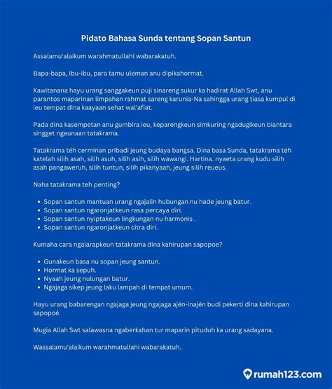 Sopan Santun Adalah 7