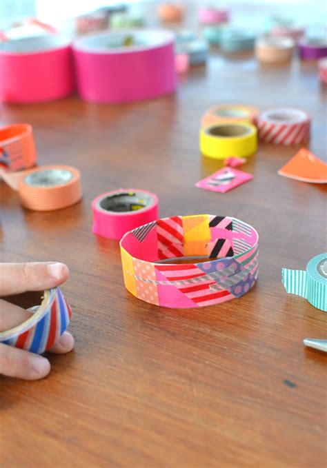 Washi Tape Bracelets Artbar