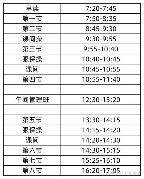 外校、华一寄、566、712等26所学校作息安排汇总！ 知乎