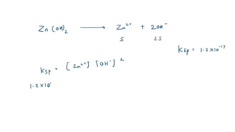 SOLVED: Calculate the solubility of Zn(OH)2 in a 0.0300 M K2SO4 solution using activities and ...