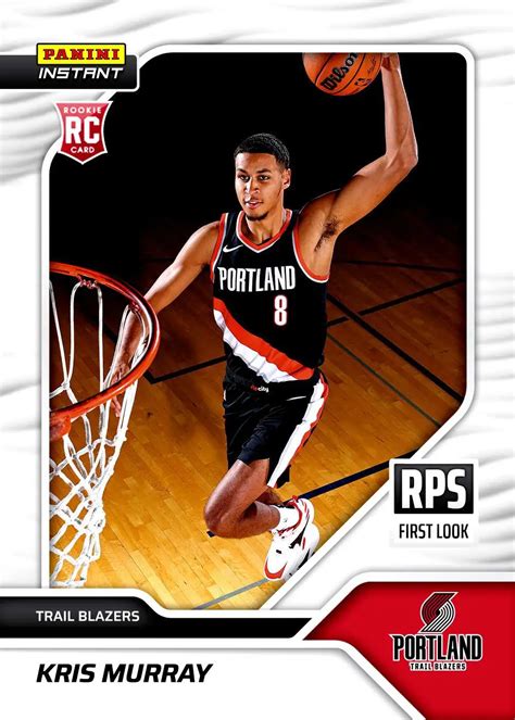 Nba 2023 24 Instant Rps First Look Basketball Single Card Kris Murray