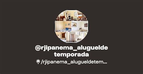 Rjipanema Alugueldetemporada Instagram Facebook Linktree