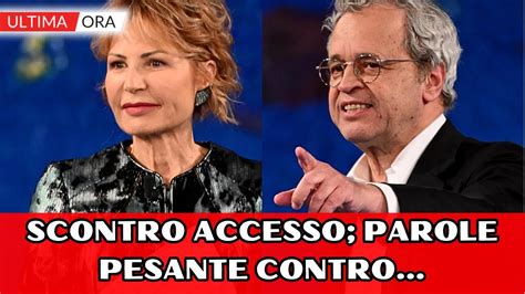 Ultim Ora Durissimo Scontro Lilli Gruber Ed Enrico Mentana Volano Gli