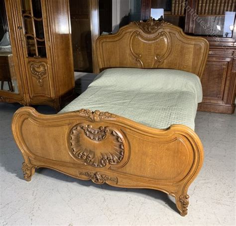 Carved Oak French Bed Antiques Atlas