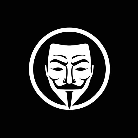 Anonymous Mask Logo Unlock The Intrigue Of Anonymity With This Thought