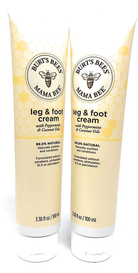 Amazon Burt S Bees Mama Bee With Oil Leg Foot Cream Peppermint