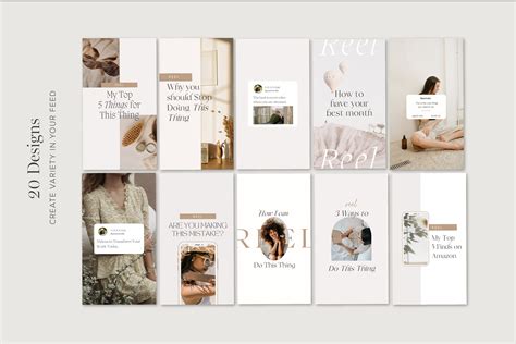 Instagram Reel Cover Templates Masterbundles