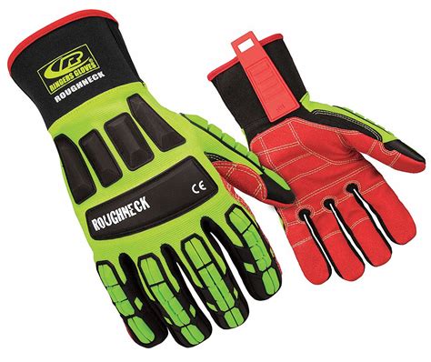 Ringers Gloves Kevlarr Ansi Cut Level A3 Mechanics Gloves 49u002