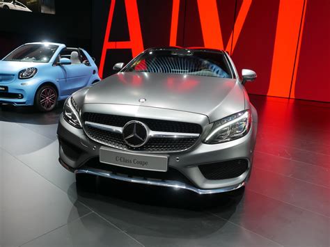 2016 Mercedes Benz C Class Coupe 2015 Frankfurt Auto Show