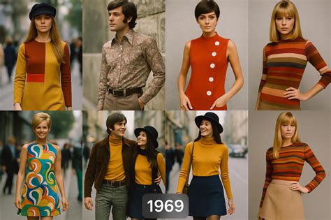 Fashion Trends Of 1969 Then And Now