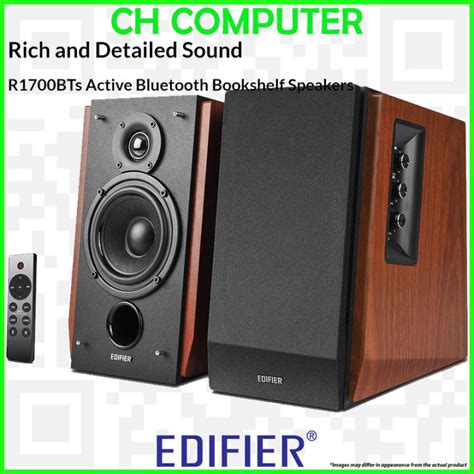 Edifier R1700BTs Active Bluetooth Bookshelf Speakers 2 0 Wireless