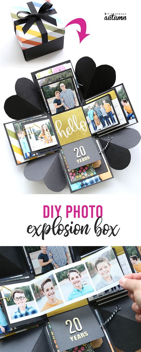 How To Make An Explosion Box {cheap Unique Diy T Idea } Its