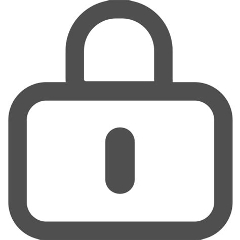 Lock Login Password Security User Interface Gesture Icons