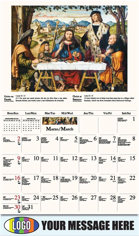 Atholic Calendar March Patsy Bellanca