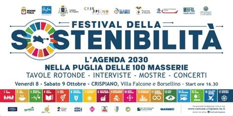 Crispiano L Agenda 2030 Nella Puglia Delle Cento Masserie