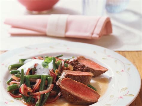 Lammfilet Mit Gr Nen Bohnen Rezept Eat Smarter