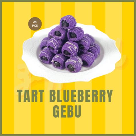 Raya Special Tart Blueberry Kuih Raya 2024 Fresh Homemade Original