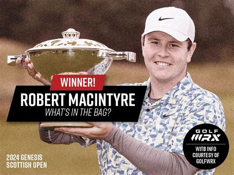 Robert MacIntyre's Winning Bag | 2024 Genesis Scottish Open