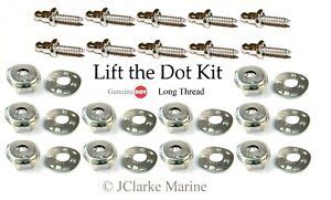 Lift The Dot Kit 5 8 Stainless Screw Stud Socket Plate Boat Cover