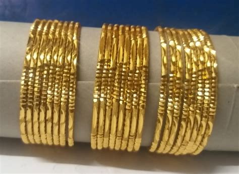 Urmila Bangles Fancy Designer Party Brass Bangles Size