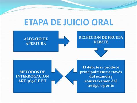 Etapas De Un Juicio Penal