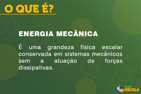 O Que Energia Mecanica