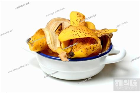 Banana peel in peel, banana, compost, Stock Photo, Picture And Royalty ...