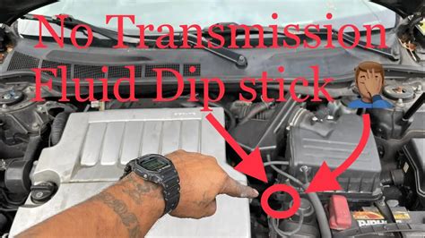 2012 Toyota Camry Transmission Dipstick Location