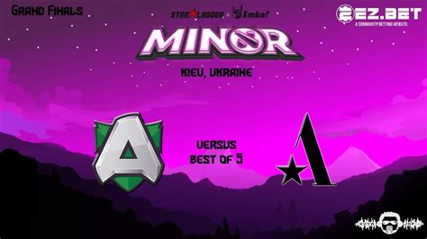 Alliance Vs Aster Best Of Starladder Imbatv Dota Minor Season