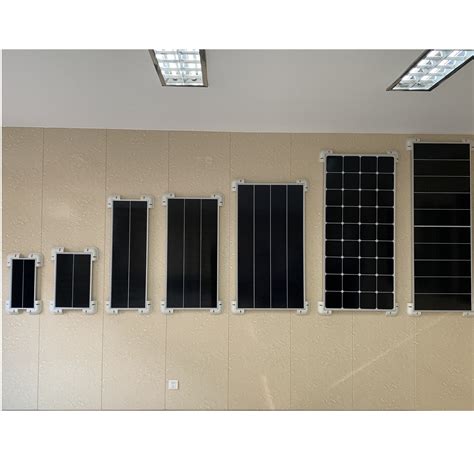 High Efficiency W W W Solar Panels By Mono Double Glass Half