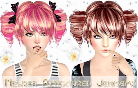 Newsea`s Gravitation Hairstyle Retextured By Pocket Sims 3 Hairs