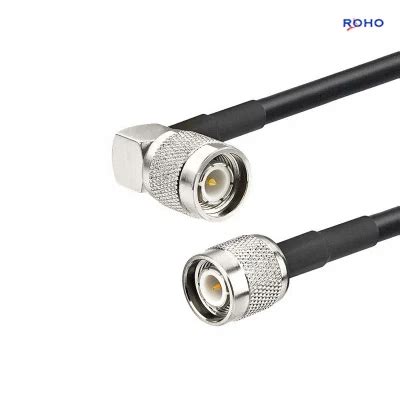 TNC Male Right Angle to TNC Male Connector Cable Assembly with Rg58 Coaxial Cable - China Cable ...