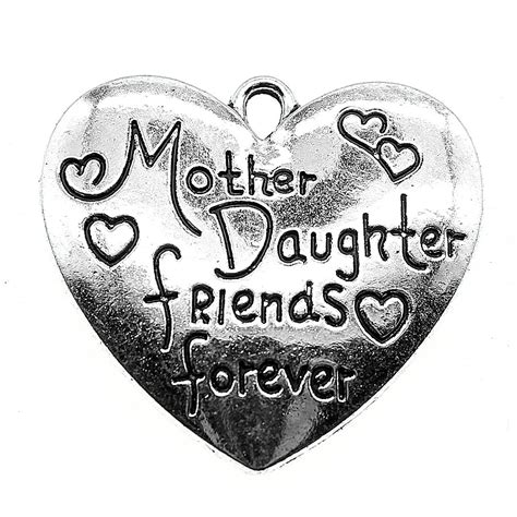 3pcs Charm Mother Daughter Friends For Ever Mother Daughter Pendant