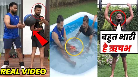 BIG NEWS RISHABH PANT क जलद टम इडय म वपस करन खद मदन