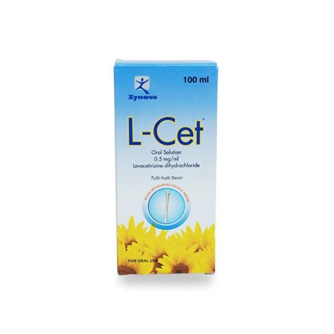 Buy L-Cet Oral Solution 100ml | Life Pharmacy