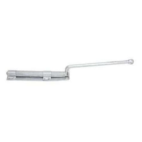 Monkey Tail Bolt 450mm Galvanised Straight Handle Ironmongery