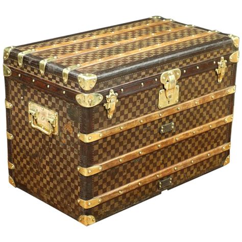 Louis Vuitton First Serie Damier Trunk 1880s At 1stdibs Louis