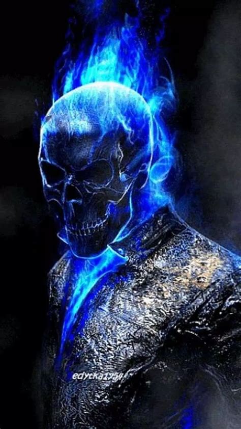 Gambar Ghost Rider Api Biru Hannah Randall