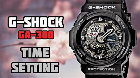 How To Setting Time A Casio G Shock GA 300 Digital Watch SolimBD