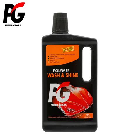 Pg Perma Glass Car Shampoo Polymer Wash Shine Ml Shopee Malaysia