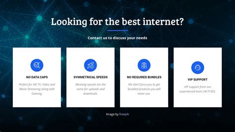 Best Internet Provider Landing Page