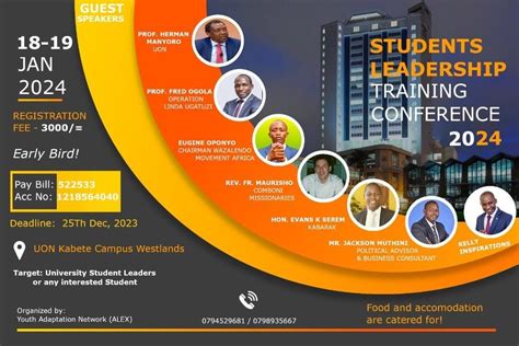 Students Leadership Training Forum Uon Upper Kabete Campus Nairobi