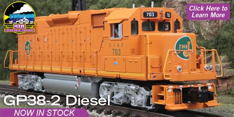 Premier O Scale Gp38 2 Diesel Locomotives Now In Stock Mth Electric