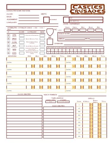 Cc Fillable Universal Character Sheet Freddery 9 Flip PDF AnyFlip