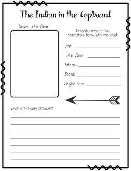 The Indian In The Cupboard By Lynne Reid Banks Worksheets And