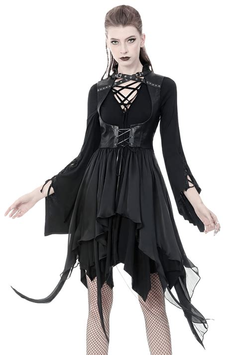 Women's Gothic and Rock Dark Fashion Apparel and Accessories