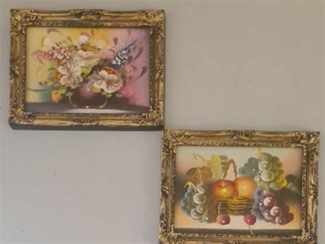 Two Vintage French Countryside Paintings. - Etsy